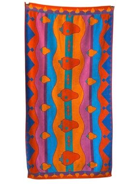 Royal Terry Colorful Southwestern Chili Pepper Beach Towel Boho Unisex